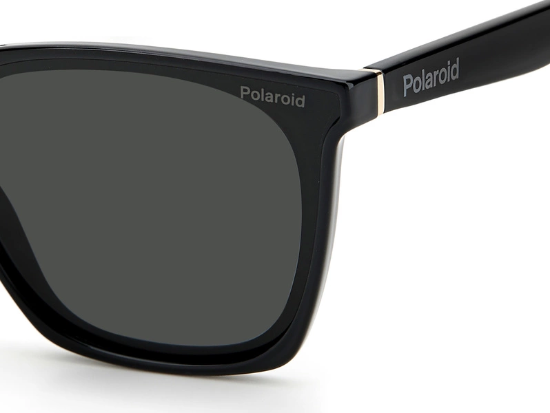 Okulary przeciwsłoneczne damskie Polaroid PLD 6160/S 80762M9 Czarne