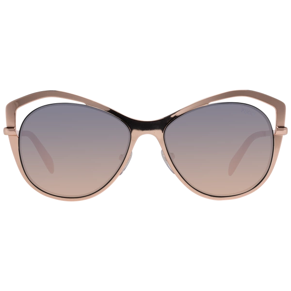 Okulary przeciwsłoneczne Damskie Emilio Pucci EP0130 28B 56 Różowe Złoto