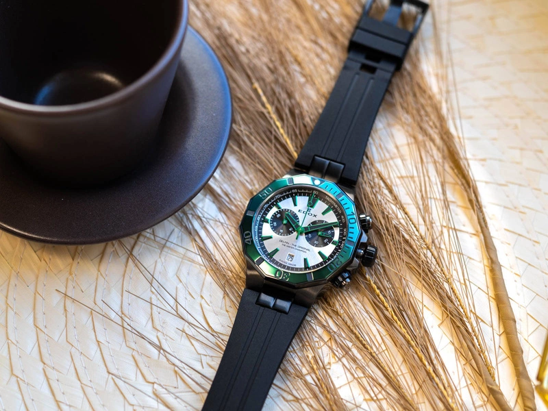 Zegarek męski EDOX 10112 37GNVCA ANV Delfin