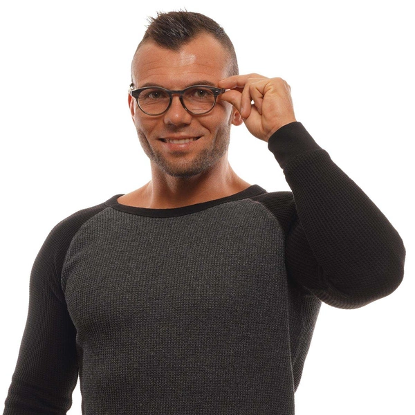 Okulary oprawki Męskie Zegna Couture ZC5008 49 065 Szare