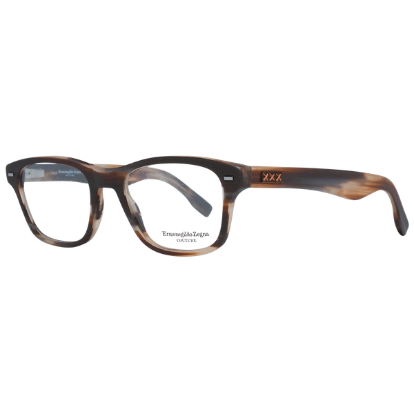 Okulary oprawki Męskie Zegna Couture ZC5013 53 062 Brązowe