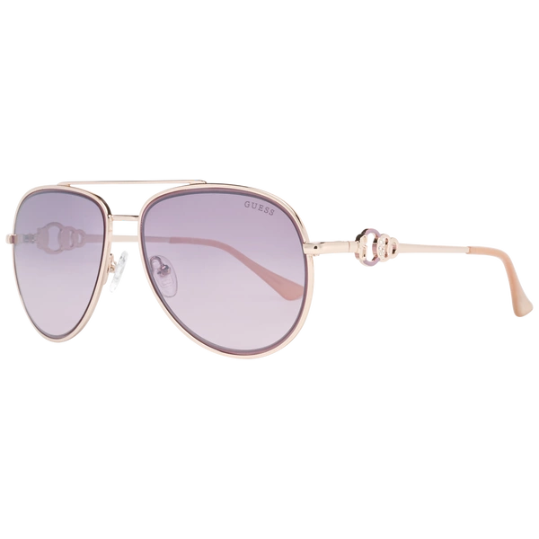 Okulary przeciwsłoneczne damskie Guess GF0344 28U 56 Różowe Złoto