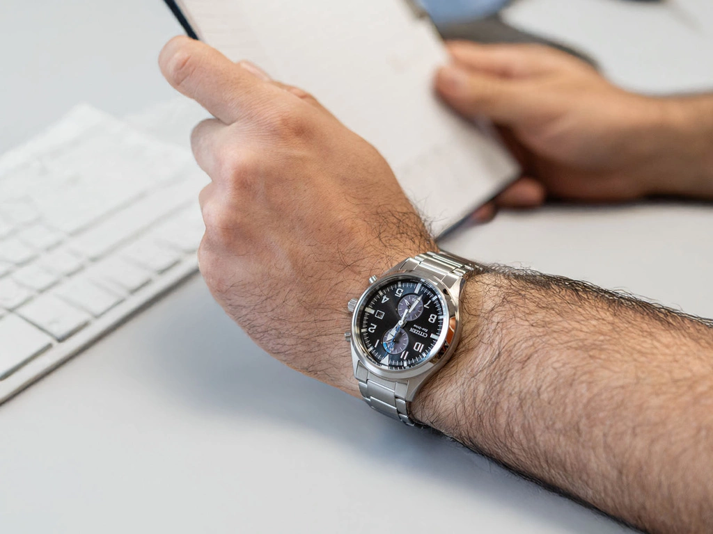 Zegarek męski Citizen CA7028-81E Eco-Drive Mariner Chronograph