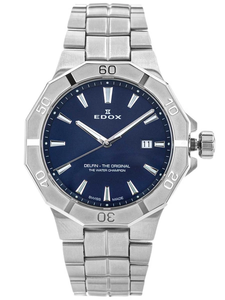 Zegarek męski EDOX 53021 3M BUIN  Delfin The Original Date 