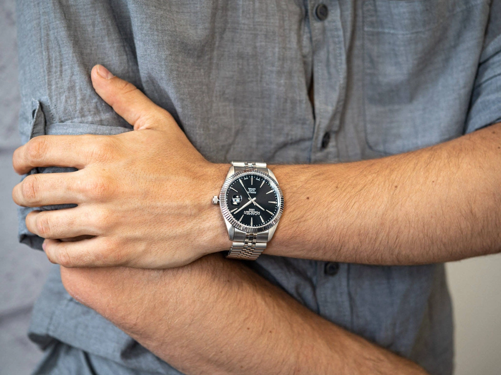 Zegarek męski ROAMER 852833 41 55 20 Amalfi Gents