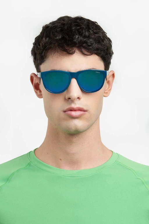 Okulary przeciwsłoneczne Unisex Polaroid PLD 2156/S ZI9565Z Niebieskie