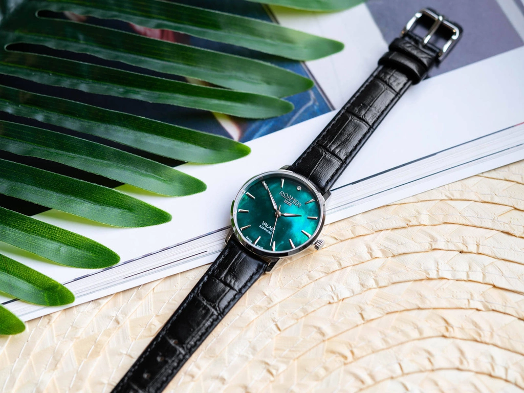 Zegarek damski ROAMER VALAIS LADIES DIAMOND SET 989847 41 70 05