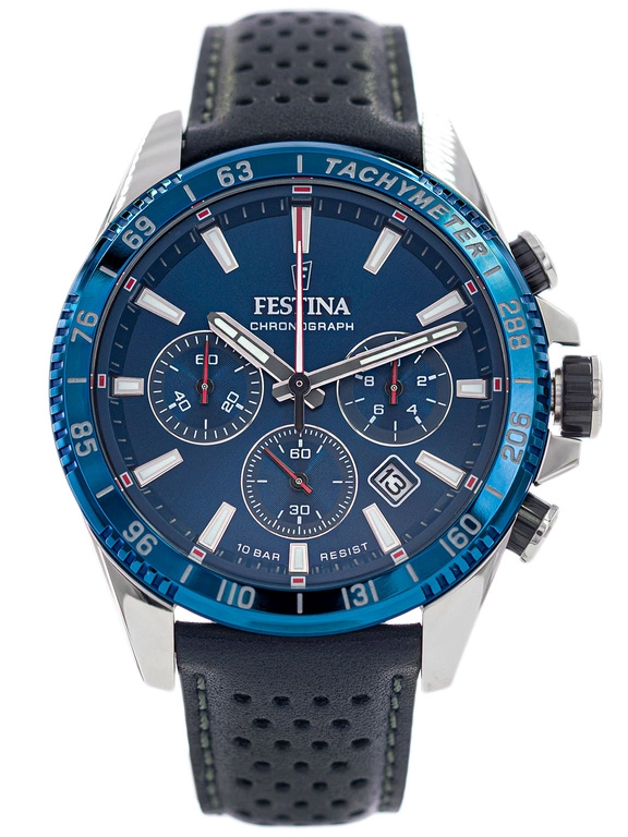 Zegarek męski FESTINA F20561/3 Timeless Chronograph