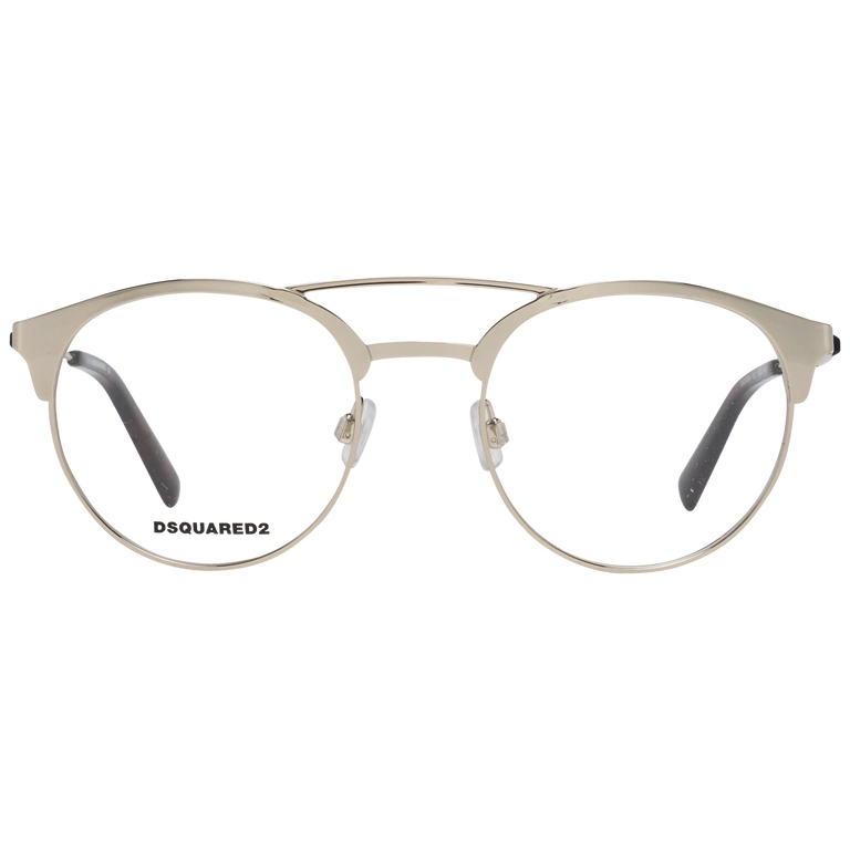 Okulary oprawki męskie Dsquared2 DQ5284 032 51 Złote