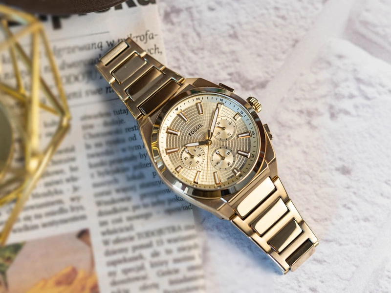 Zegarek męski Fossil Everett Chronograph FS6119