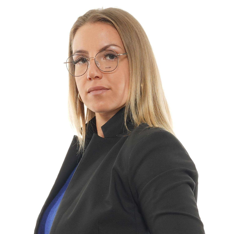 Okulary oprawki Damskie Maje MJ3009 914 50 Złote