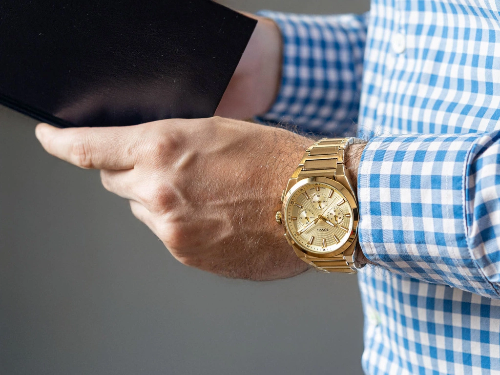 Zegarek męski Fossil Everett Chronograph FS6119