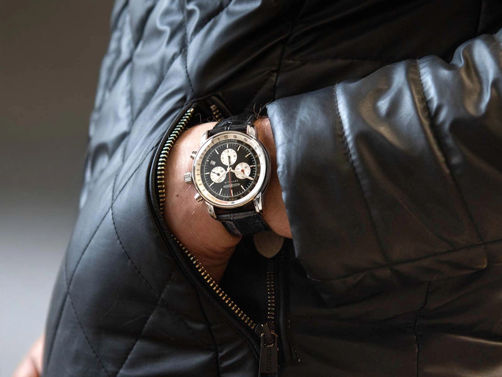 Zegarek męski ZEPPELIN 8888-2 LZ14 Marine Chronograph