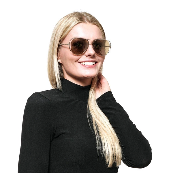 Okulary przeciwsłoneczne damskie Swarovski SK0231 32G 55 Złote