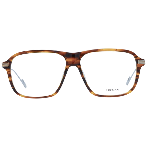 Okulary oprawki Męskie Locman LOCV003 Brązowe