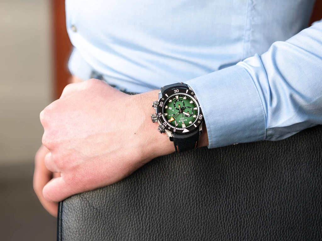 Zegarek męski EDOX 10242 TIN VIN CO-1 Chronograph