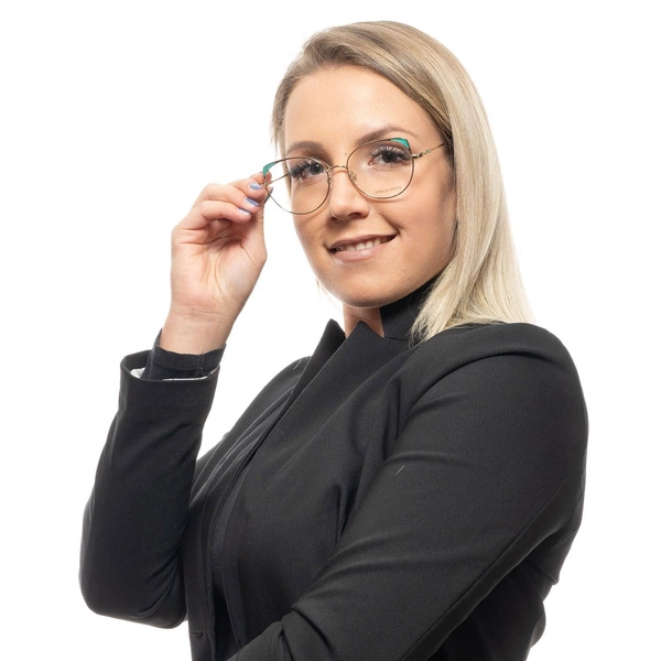 Okulary oprawki Damskie Emilio Pucci EP5124 28A 54 Złote