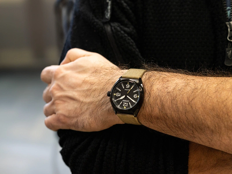 Zegarek męski Citizen AW1575-08E Eco-Drive Military