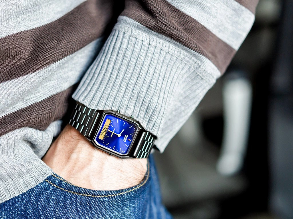 Zegarek męski CASIO Vintage AQ-230EGG-2AEF