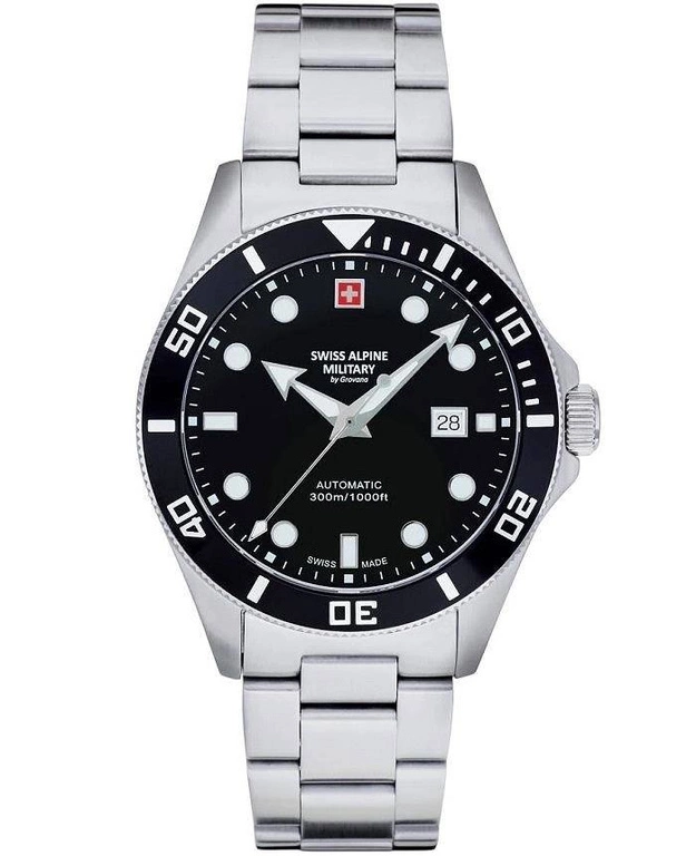 Zegarek męski SWISS ALPINE MILITARY Automatic Diver SAM7095.2137 Alpine by Grovana