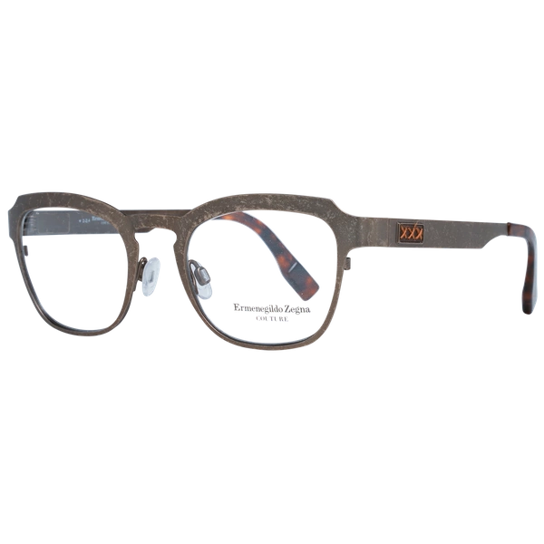 Okulary oprawki Męskie Zegna Couture ZC5004 49 034 Brązowe