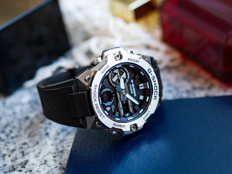 Zegarek męski CASIO G-SHOCK GST-B400-1AER G-Steel