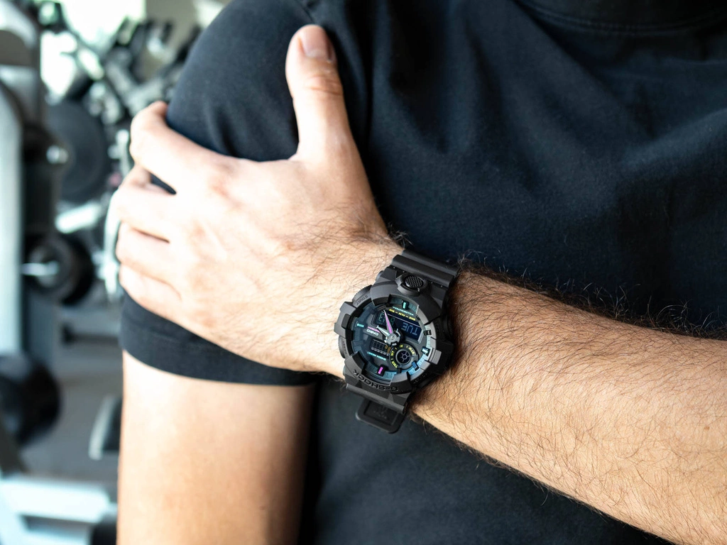 Zegarek męski CASIO G-SHOCK GA-700MF-1AER Multi Fluorescent Accents-OUTLET