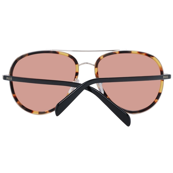 Okulary przeciwsłoneczne Damskie Emilio Pucci EP0185 56E 57 Brązowe