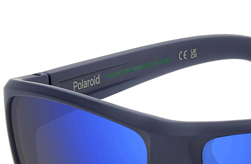 Okulary przeciwsłoneczne męskie Polaroid PLD 7057/S FLL605X Granatowe