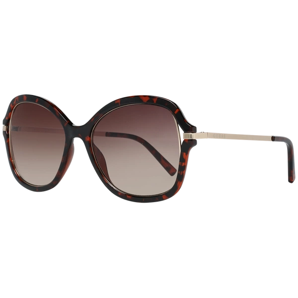 Okulary przeciwsłoneczne damskie Guess GF0352 52F 54 Brązowe