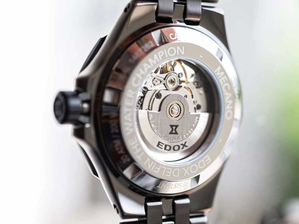 Zegarek męski EDOX 85303 357GNM NGN Delfin Mecano