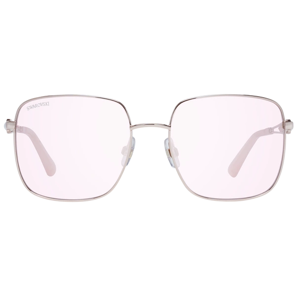 Okulary przeciwsłoneczne Damskie Swarovski SK0263 28U 56 Różowe złoto