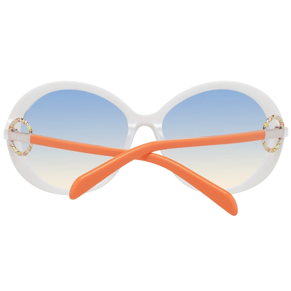 Okulary przeciwsłoneczne Damskie Emilio Pucci EP0164 25P 58 Białe