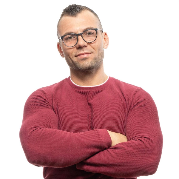Okulary oprawki Męskie Sandro SD1012 207 51 Szare