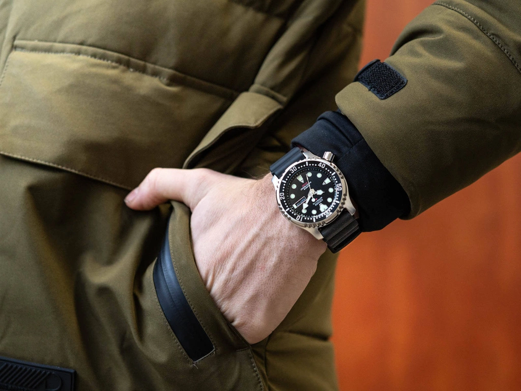 Zegarek męski Citizen NY0040-09E Promaster Diver's