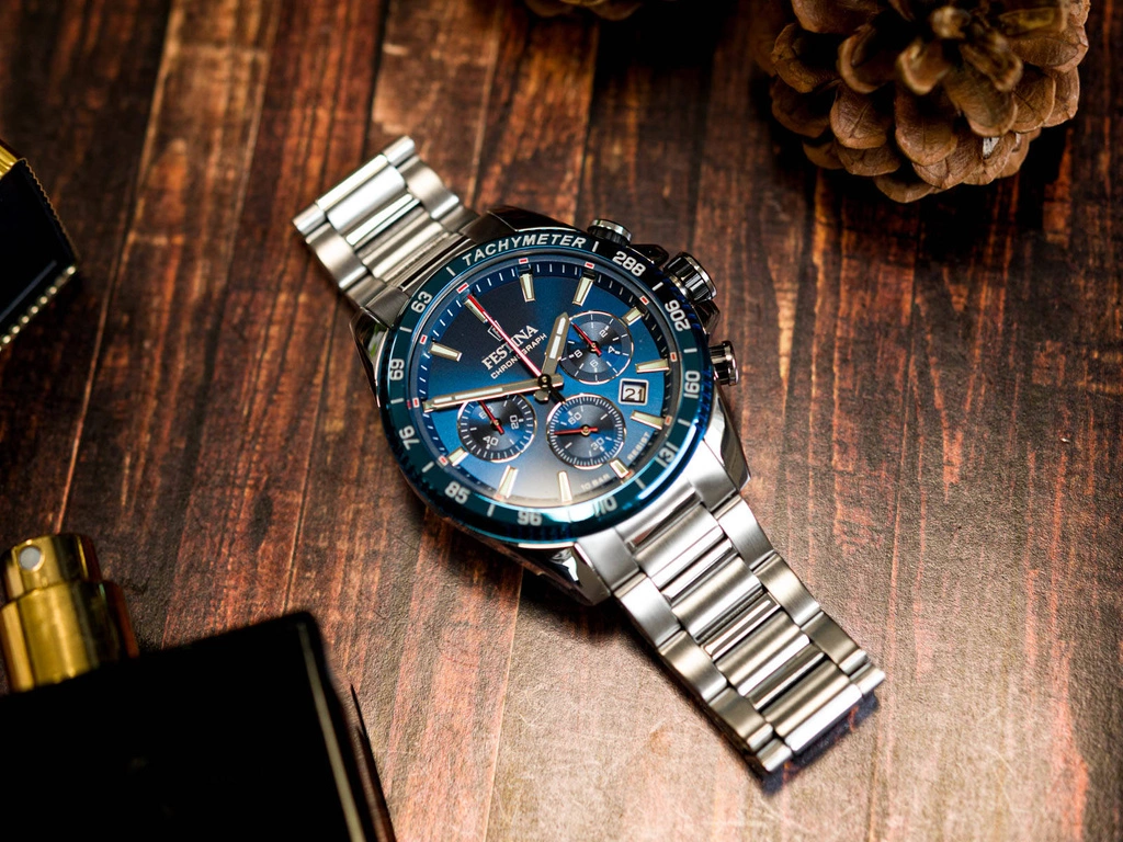 Zegarek męski FESTINA F20560/3 Timeless Chronograph