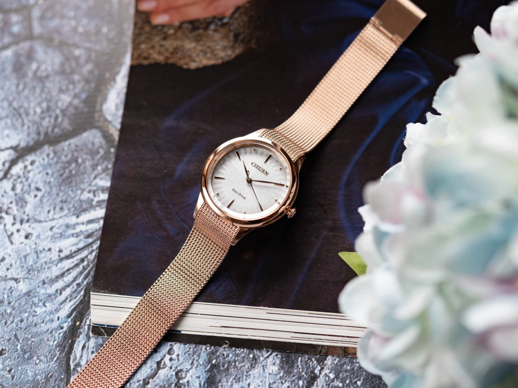 Zegarek damski Citizen EM1153-88A Eco-Drive Citizen L Gerbera