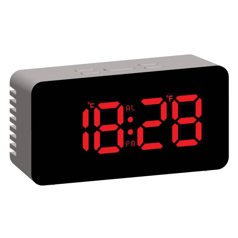 Budzik JVD SB3658.7 Termometr, Drzemka, Alarm