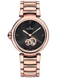 Zegarek damski EDOX 85025 37RM NIR LaPassion Open Heart