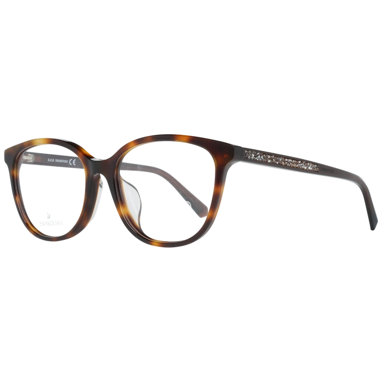 Okulary oprawki damskie Swarovski SK5264-F Brązowe