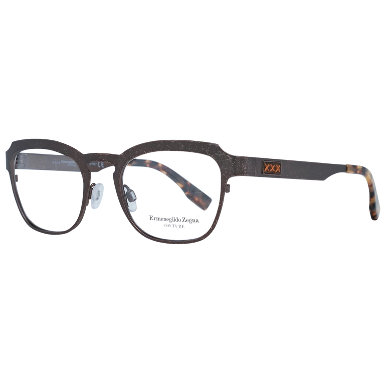 Okulary oprawki Męskie Zegna Couture ZC5004 49 038 Brązowe