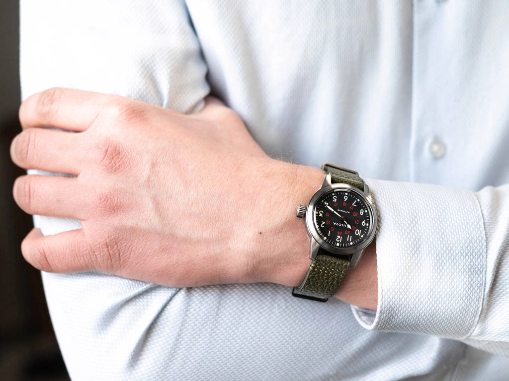 Zegarek męski BULOVA 98A255 Military Hack