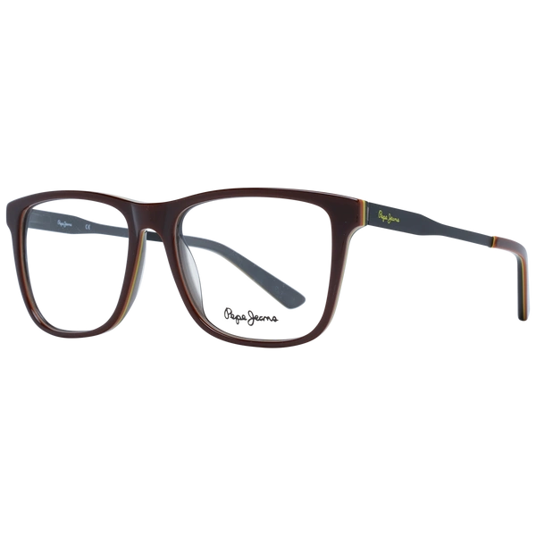 Okulary oprawki Męskie Pepe Jeans PJ3290 C2 53 Brązowe