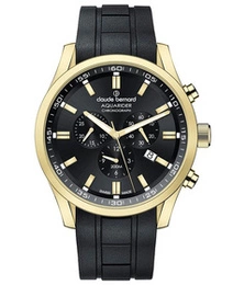 Zegarek męski CLAUDE BERNARD 10222-37JCA-NID Aquarider Chronograph