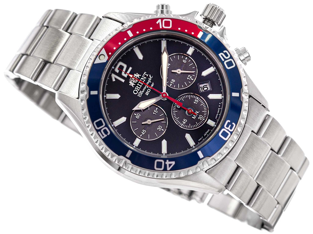 Zegarek męski ORIENT RA-TX0201L10B Mako Solar Diver