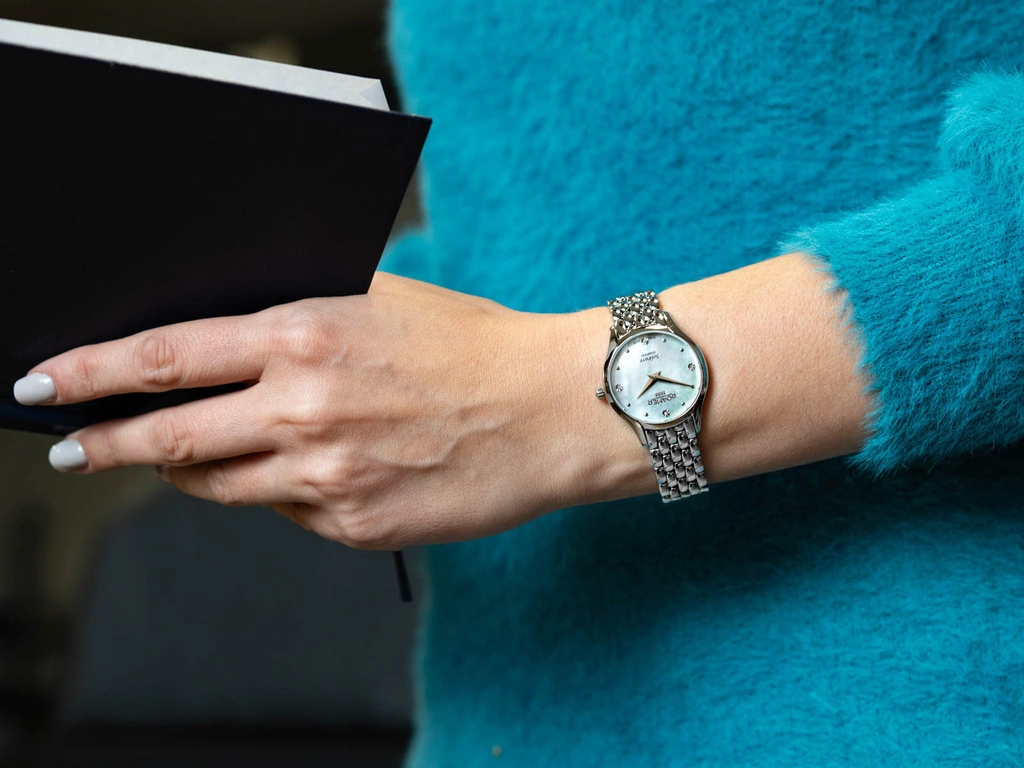 Zegarek damski ROAMER 547857 41 25 50 Soleure Diamond