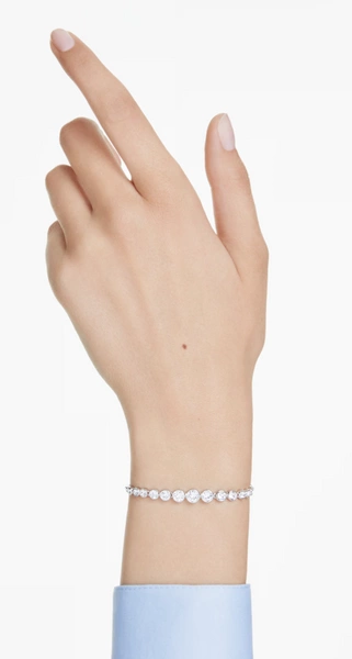 Bransoletka damska Swarovski 5705451 Tennis Imber