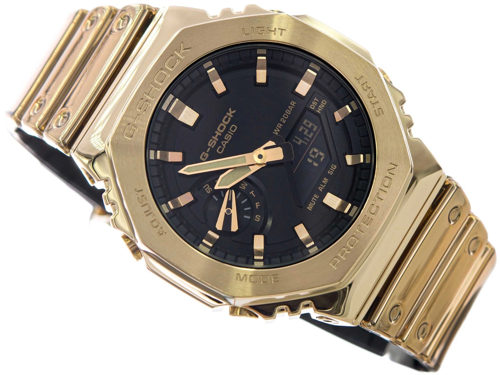 Zegarek męski CASIO G-SHOCK GM-2100YMG-9AER Fine Metallic