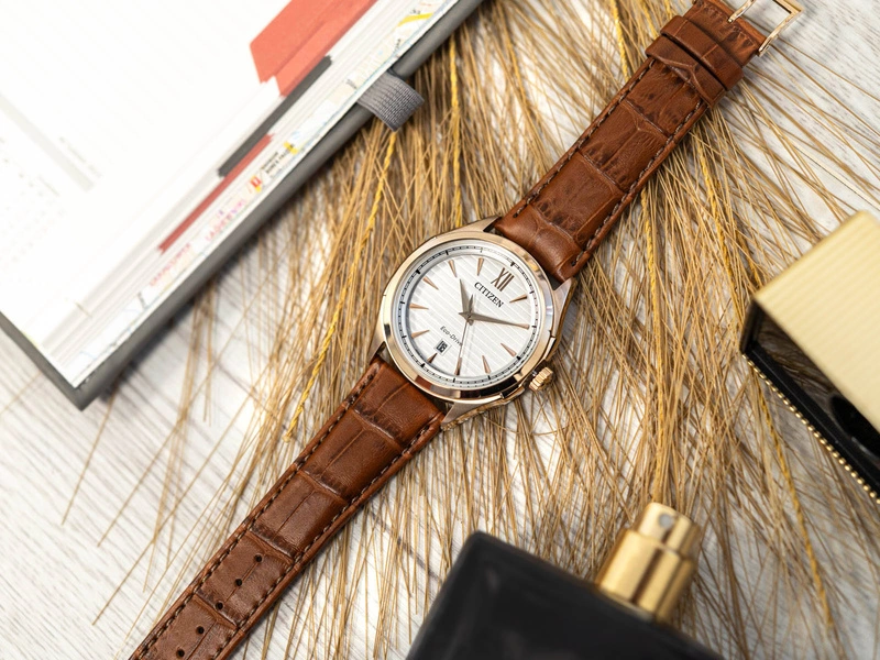 Zegarek męski Citizen Classic AW1753-10A Pilot Eco-Drive