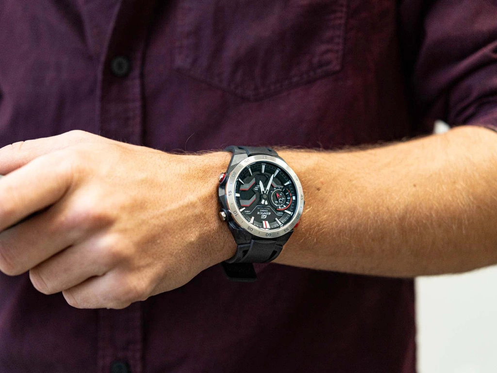 Zegarek męski CASIO Edifice ECB-2200P-1AEF Windflow